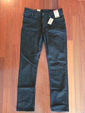 New LEVIS Mens 511 Slim Fit Jeans Black 34W x 34L